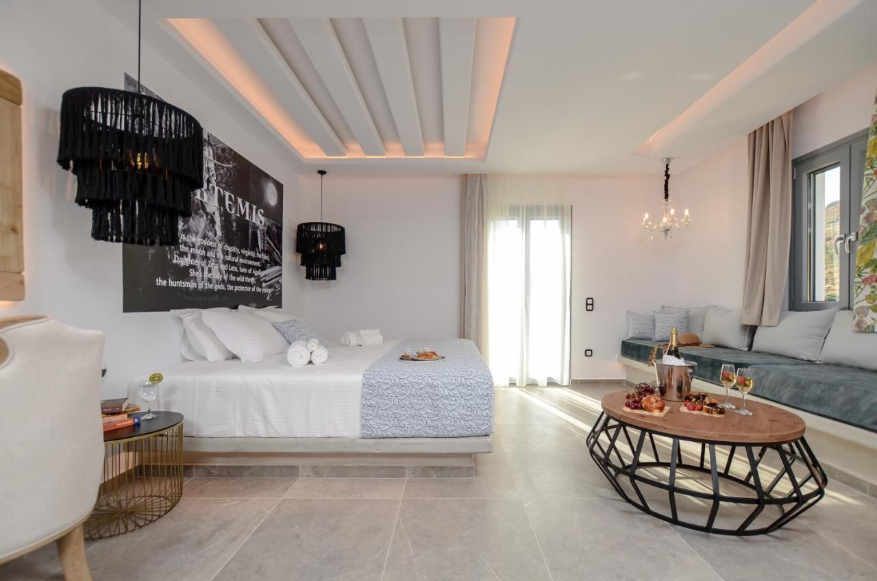 Naxos Pantheon Luxury Apartments Agkidia ภายนอก รูปภาพ