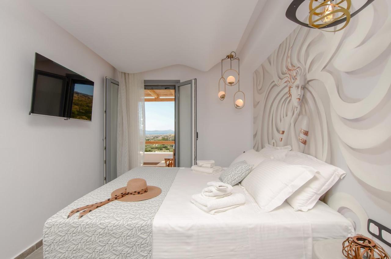 Naxos Pantheon Luxury Apartments Agkidia ภายนอก รูปภาพ