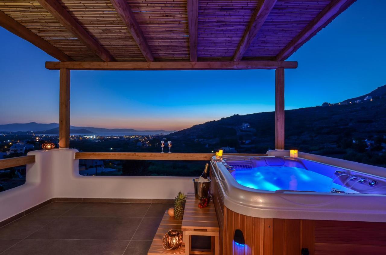 Naxos Pantheon Luxury Apartments Agkidia ภายนอก รูปภาพ