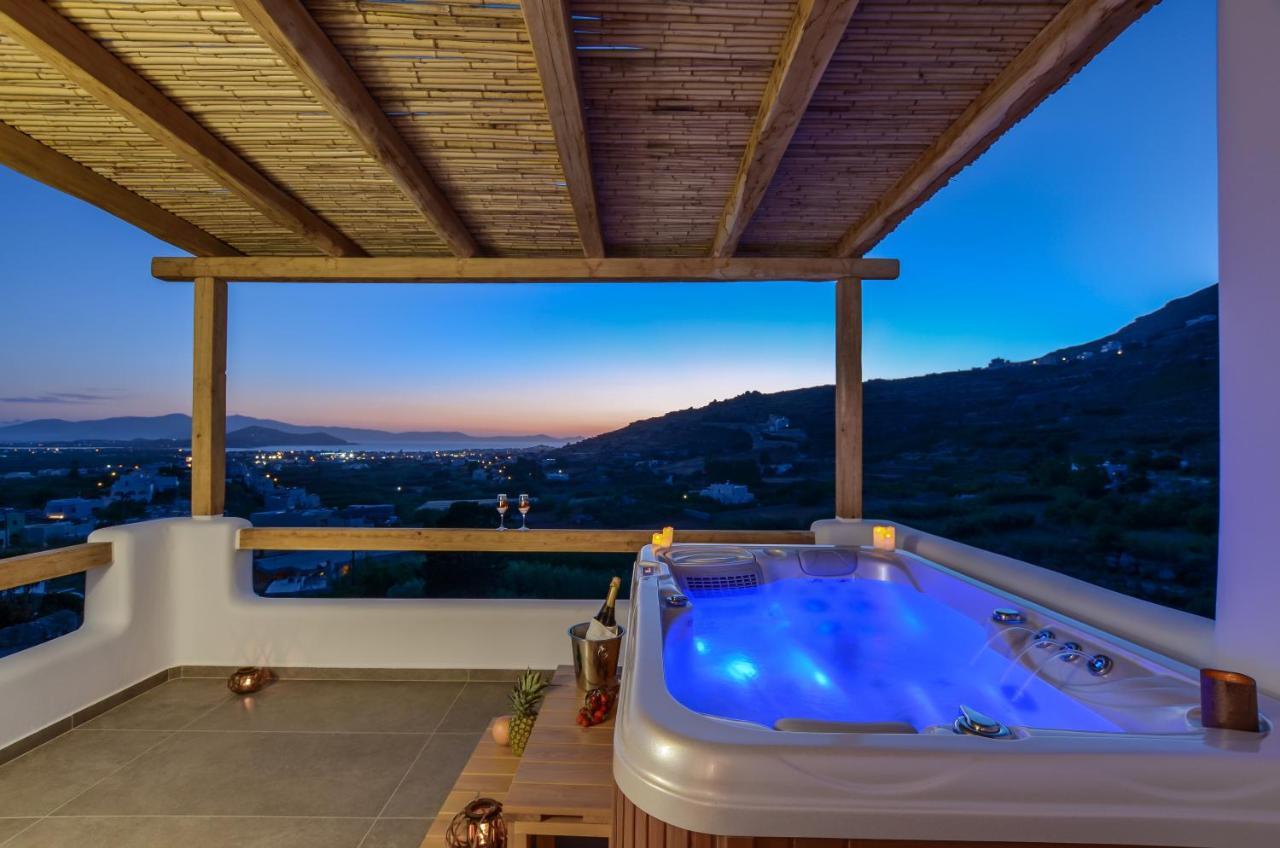 Naxos Pantheon Luxury Apartments Agkidia ภายนอก รูปภาพ