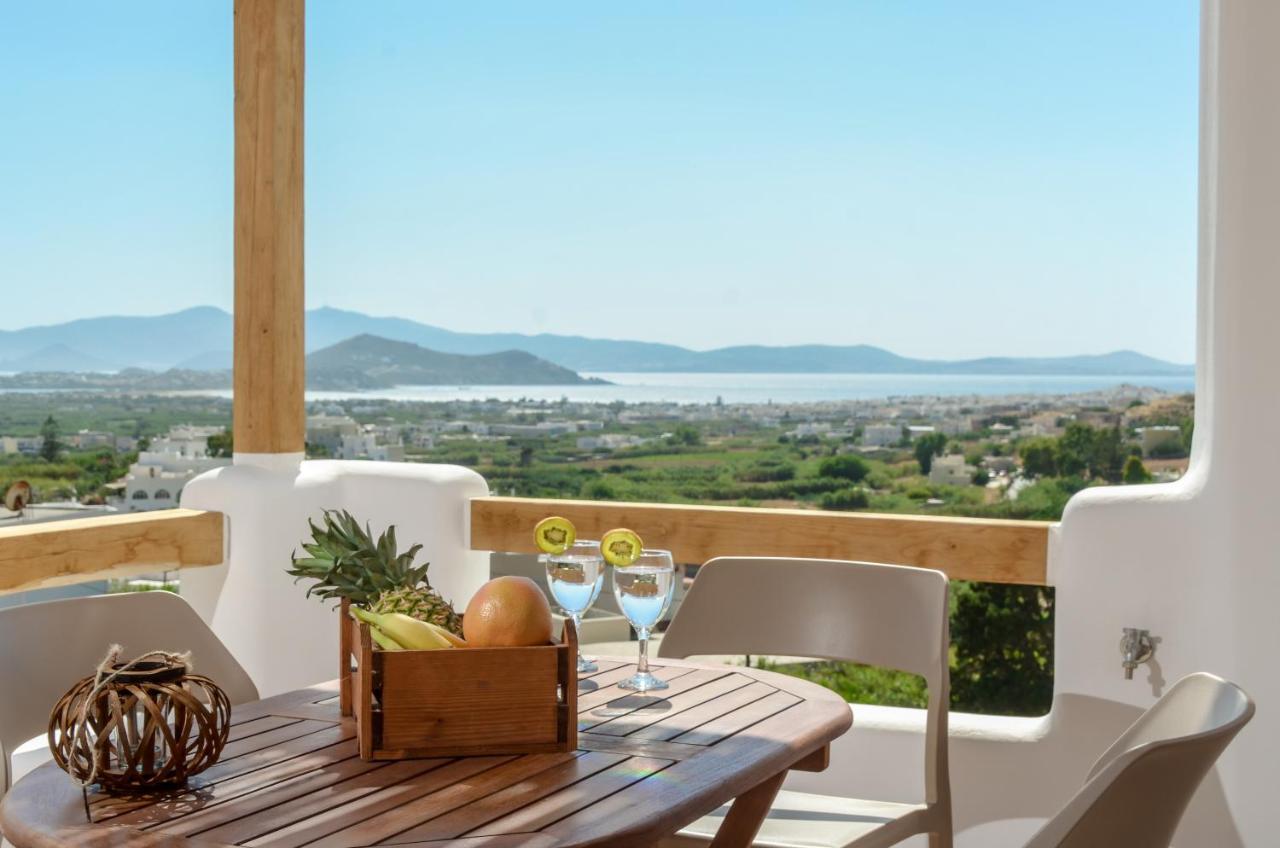 Naxos Pantheon Luxury Apartments Agkidia ภายนอก รูปภาพ