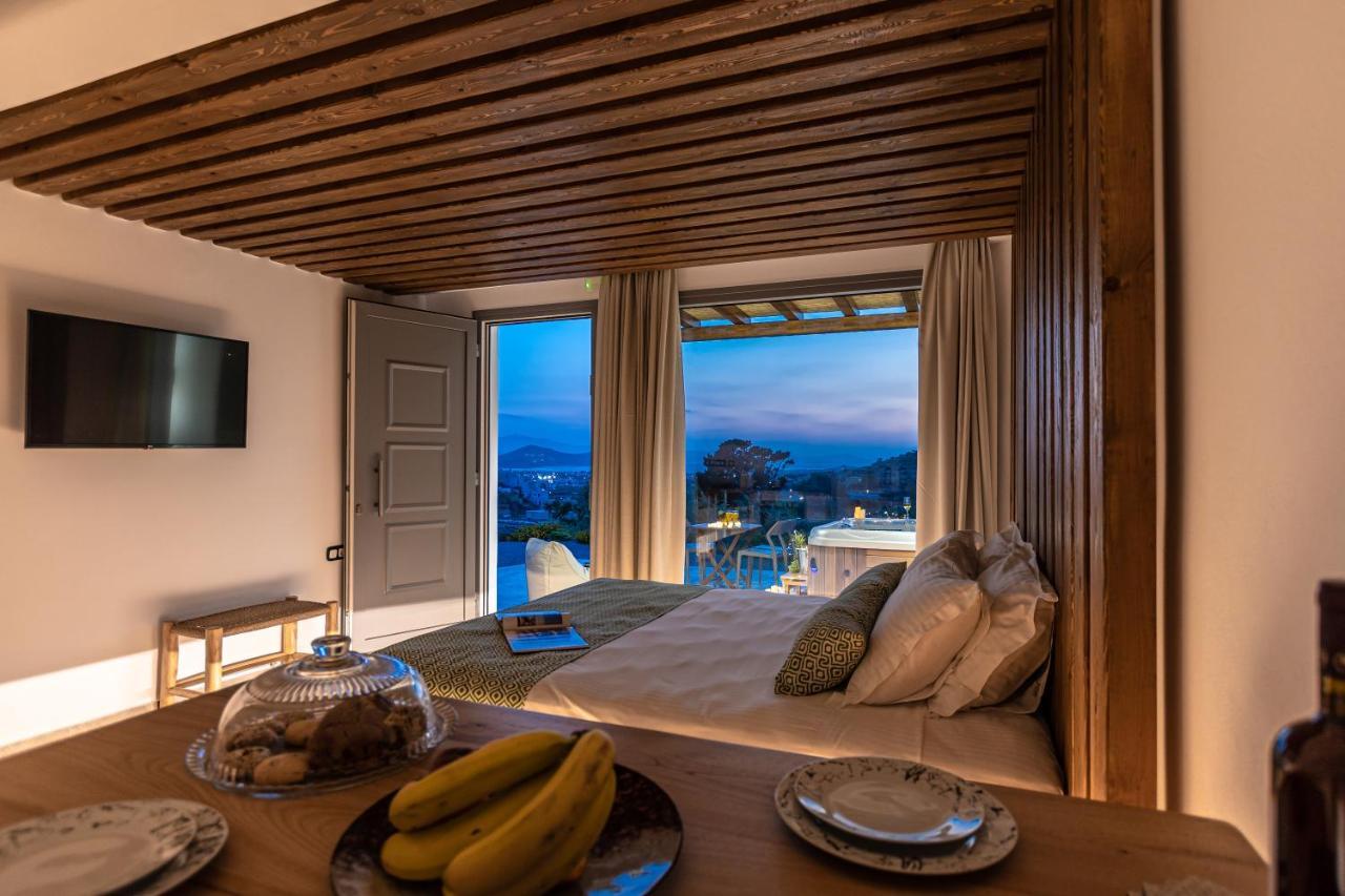Naxos Pantheon Luxury Apartments Agkidia ภายนอก รูปภาพ