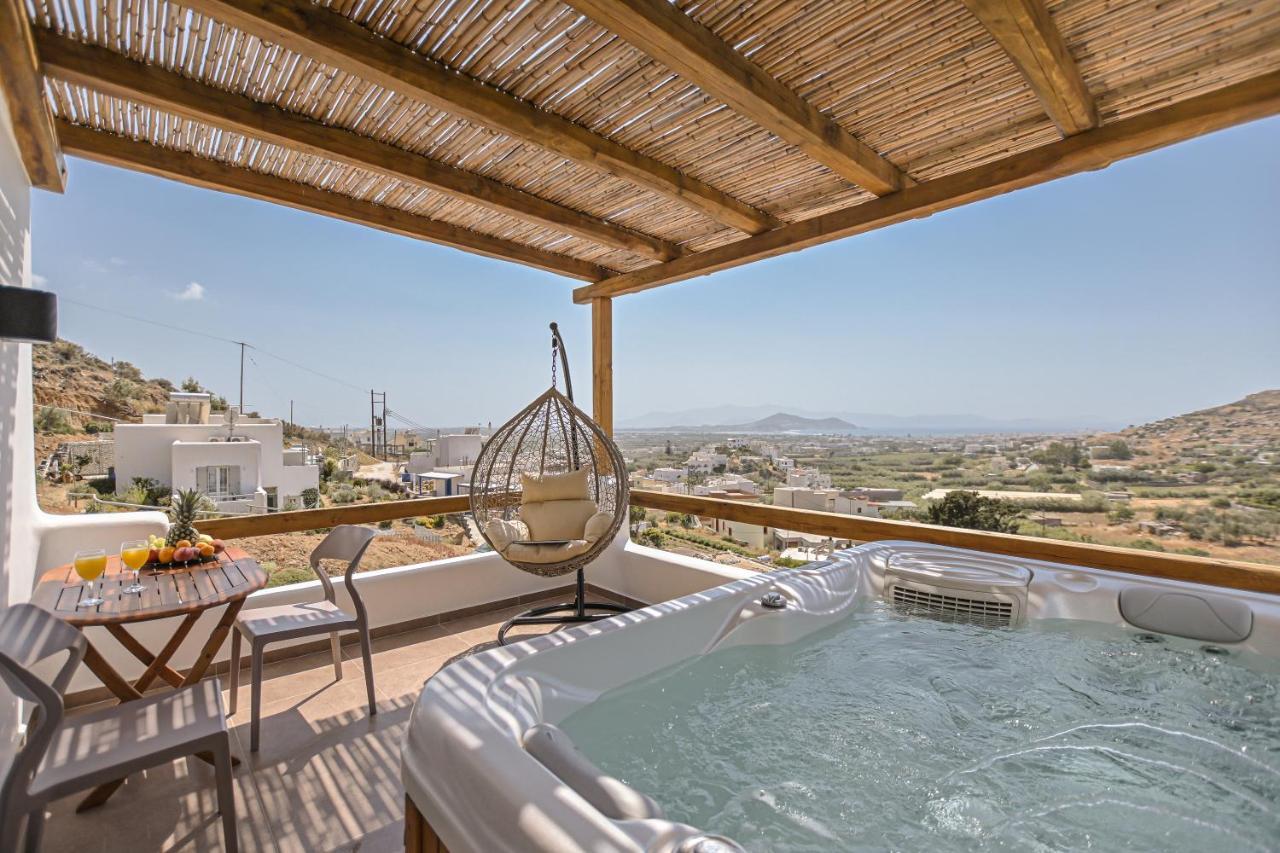 Naxos Pantheon Luxury Apartments Agkidia ภายนอก รูปภาพ