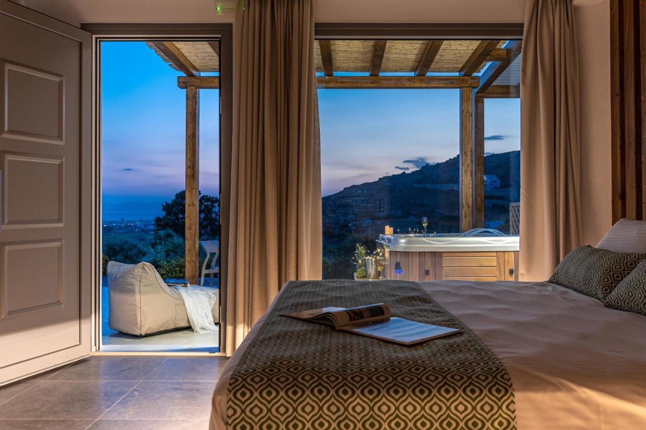 Naxos Pantheon Luxury Apartments Agkidia ภายนอก รูปภาพ