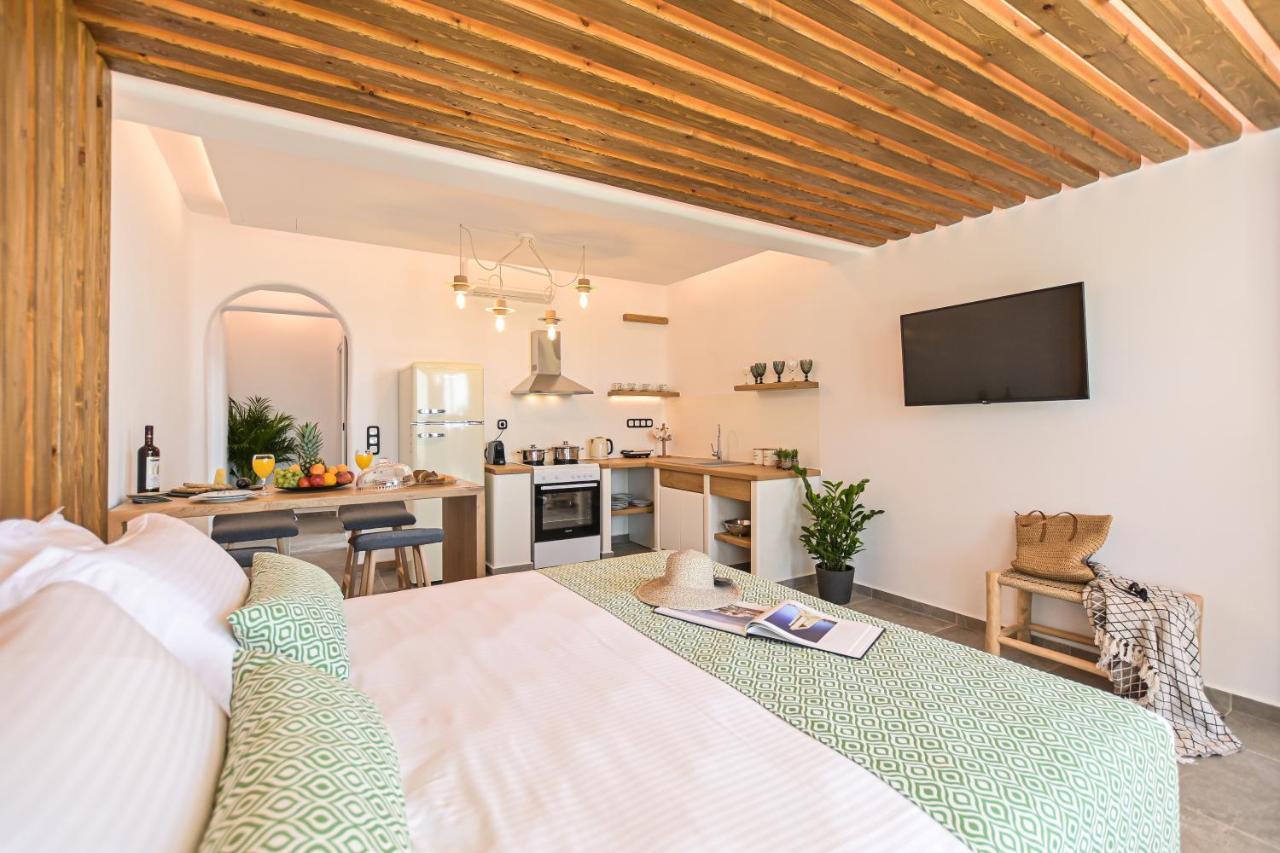Naxos Pantheon Luxury Apartments Agkidia ภายนอก รูปภาพ