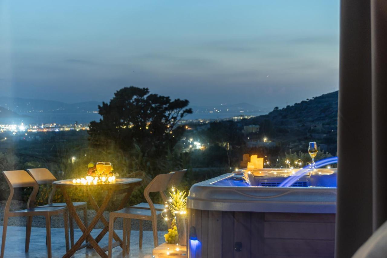Naxos Pantheon Luxury Apartments Agkidia ภายนอก รูปภาพ