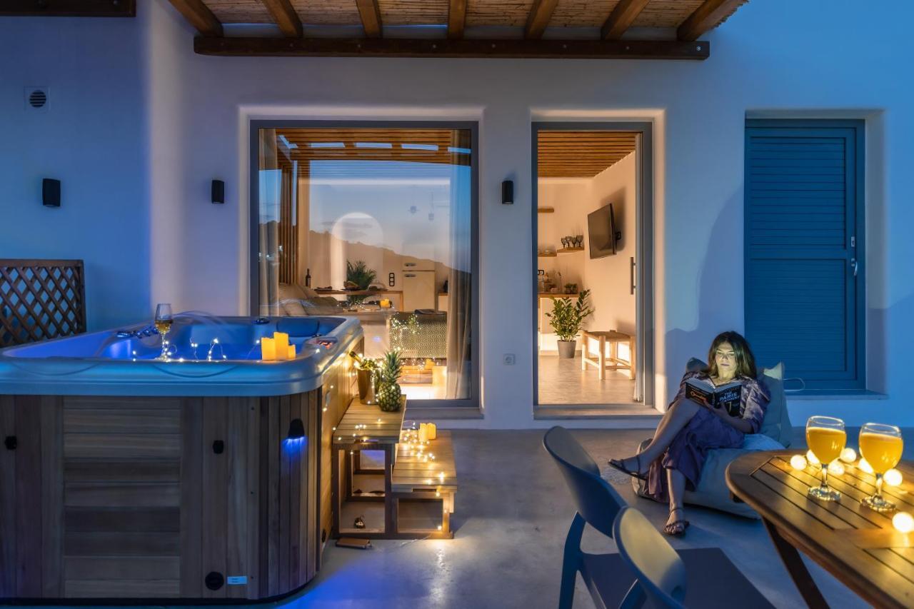 Naxos Pantheon Luxury Apartments Agkidia ภายนอก รูปภาพ