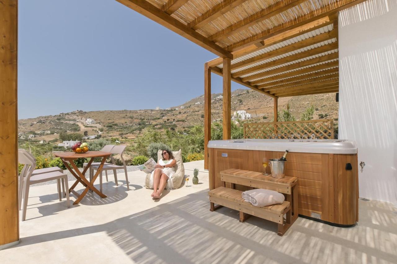 Naxos Pantheon Luxury Apartments Agkidia ภายนอก รูปภาพ