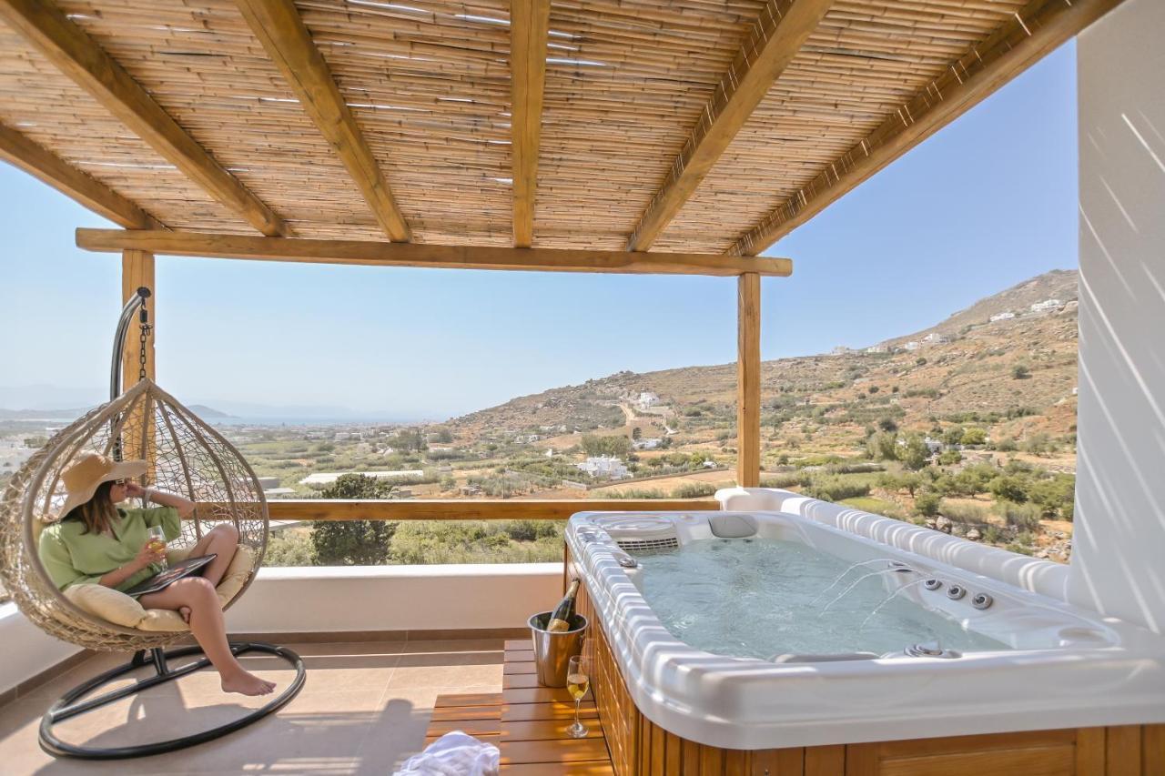 Naxos Pantheon Luxury Apartments Agkidia ภายนอก รูปภาพ
