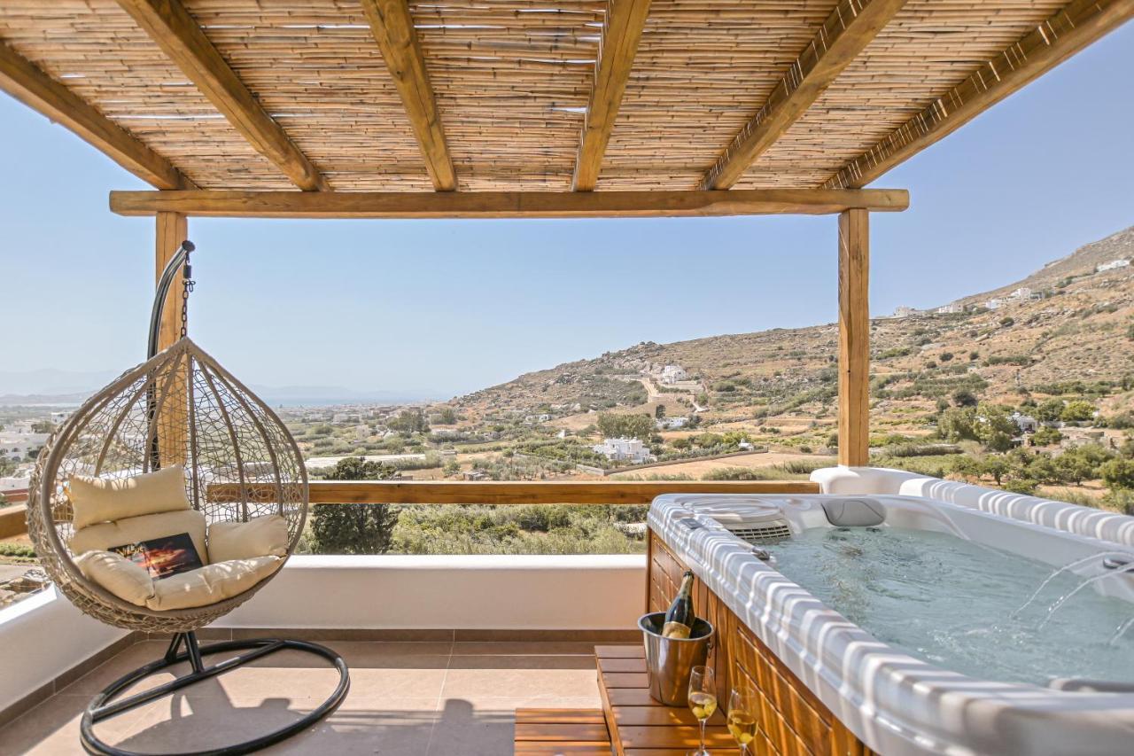 Naxos Pantheon Luxury Apartments Agkidia ภายนอก รูปภาพ