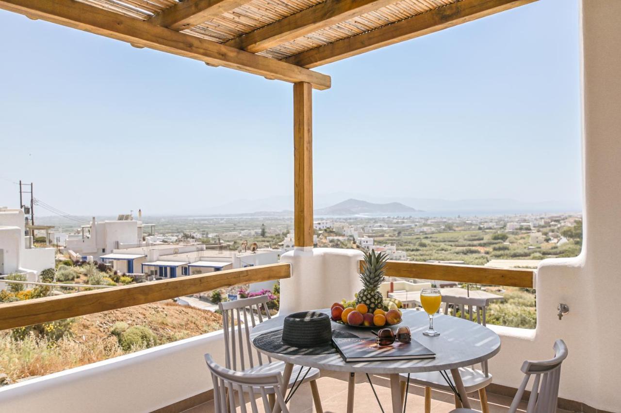 Naxos Pantheon Luxury Apartments Agkidia ภายนอก รูปภาพ