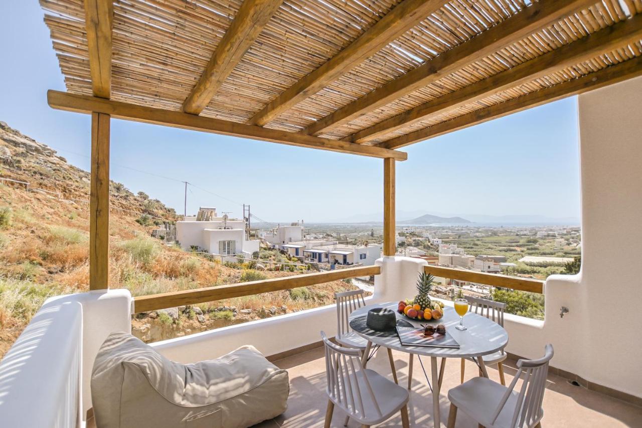 Naxos Pantheon Luxury Apartments Agkidia ภายนอก รูปภาพ